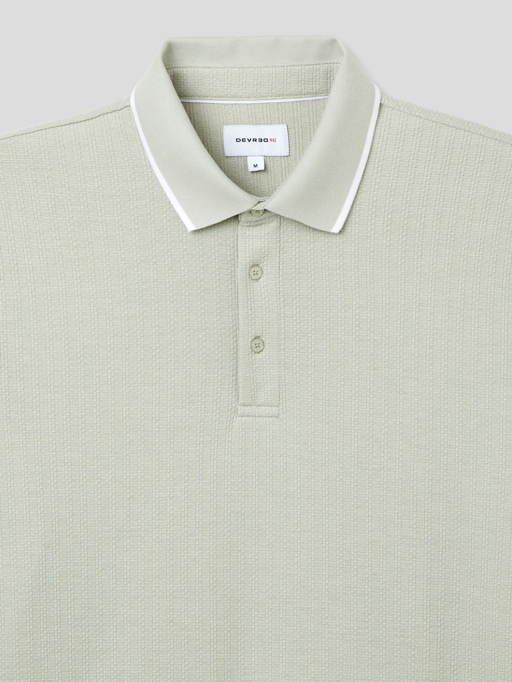 POLO MC MAILLE FINE HOMME - DEVRED 1902