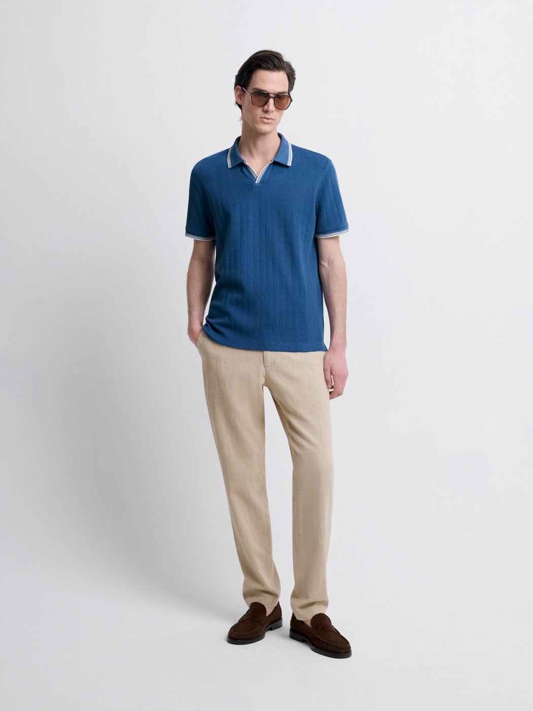 POLO MC MAILLE FINE HOMME - DEVRED 1902