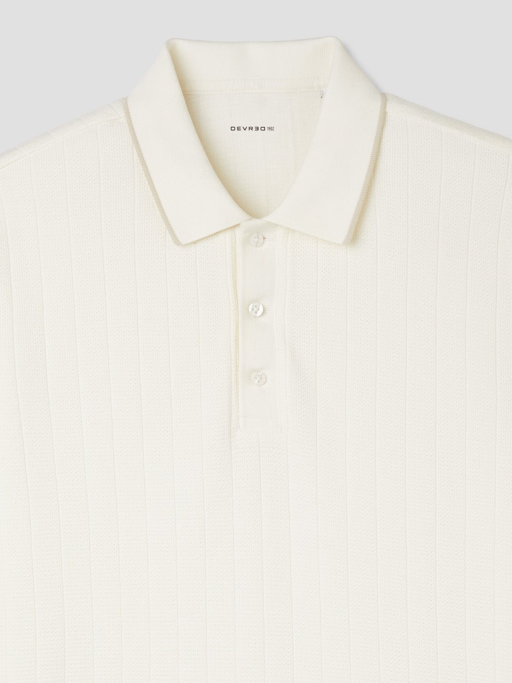 POLO MC MAILLE FINE HOMME - DEVRED 1902
