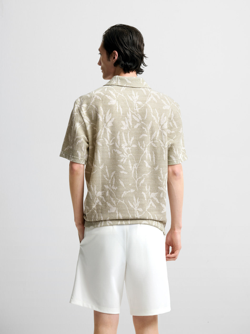 Polo col ouvert à motifs - DEVRED 1902