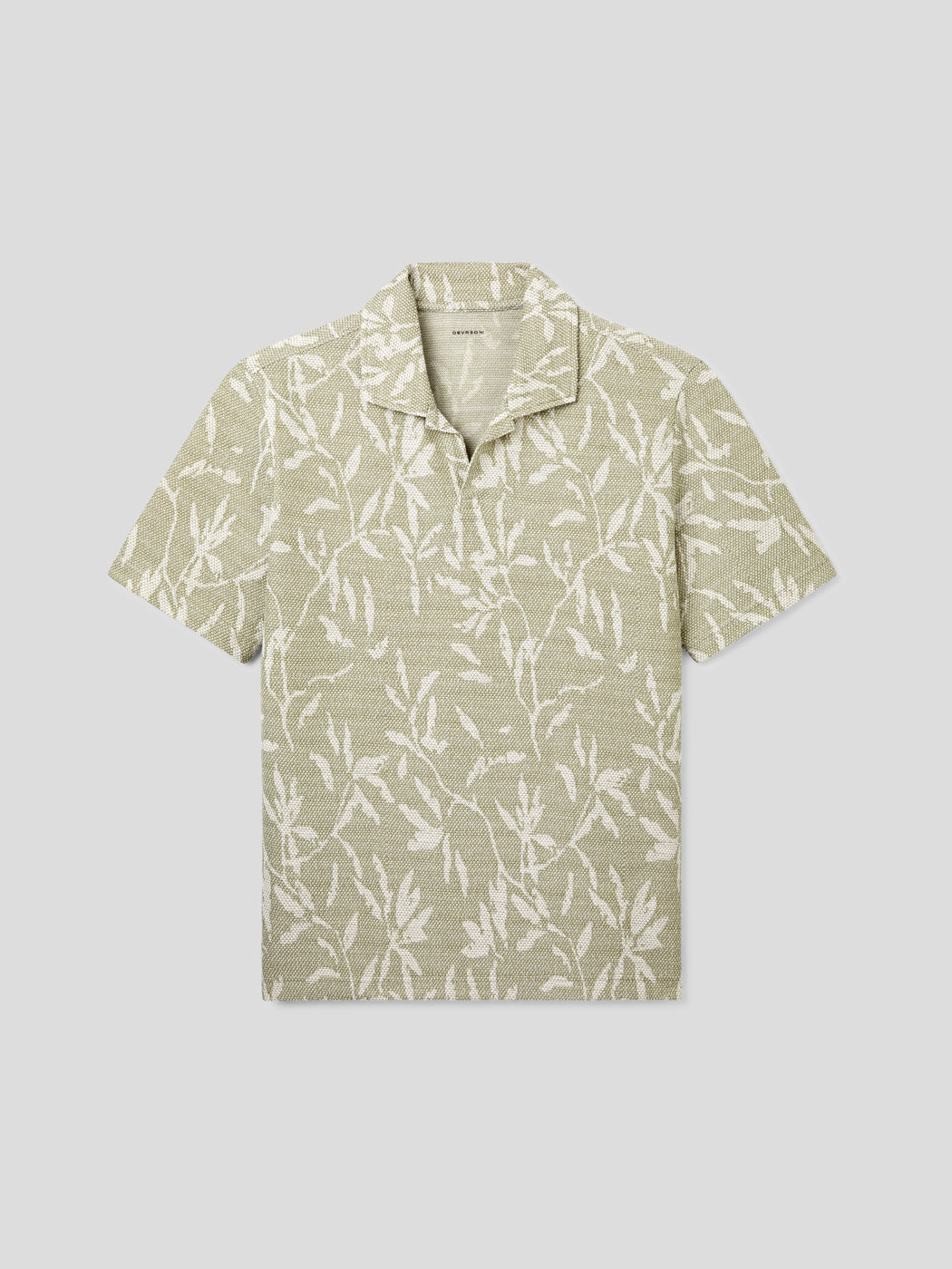 Polo col ouvert à motifs - DEVRED 1902