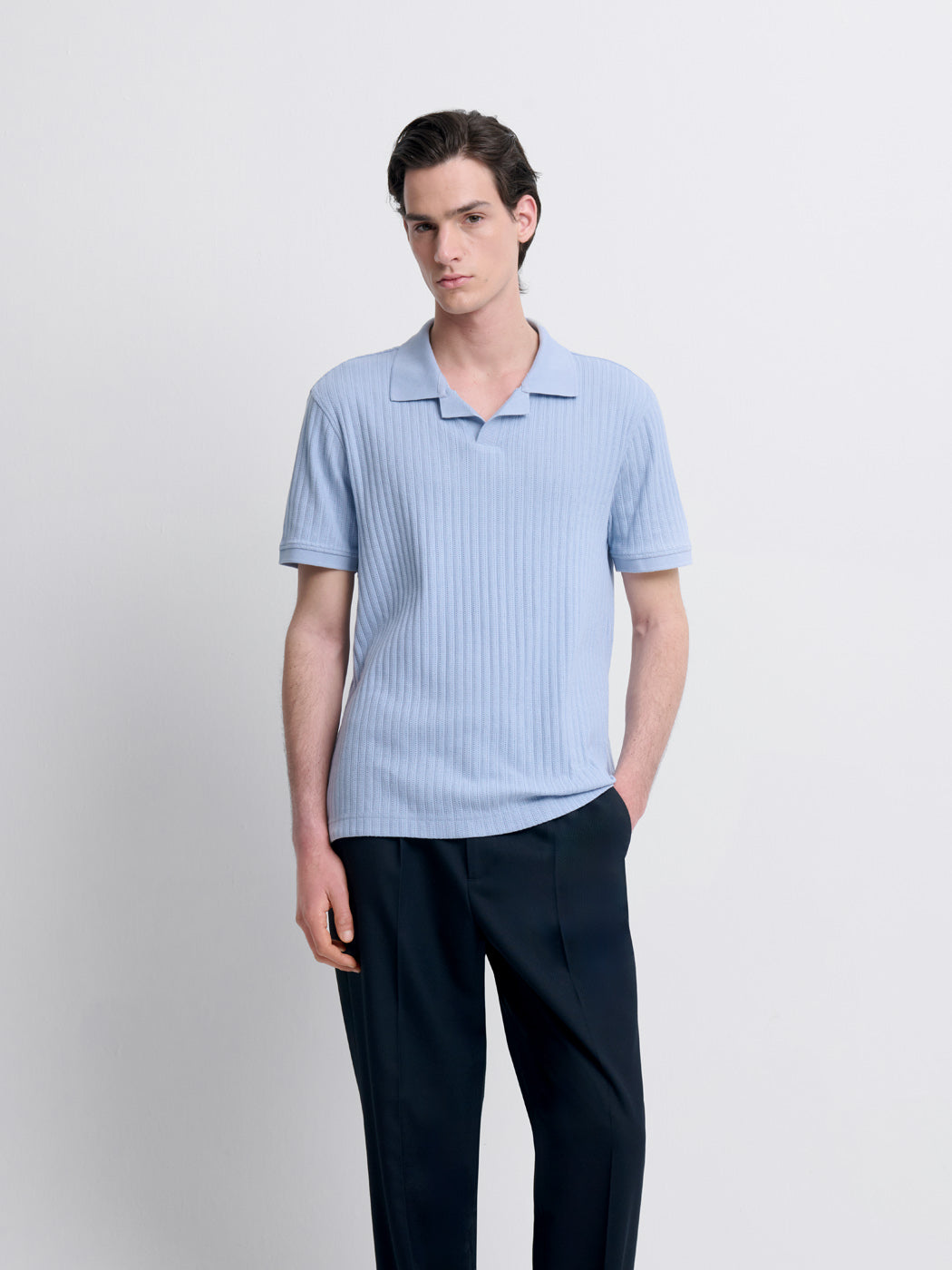 POLO MC MAILLE FINE HOMME - DEVRED 1902
