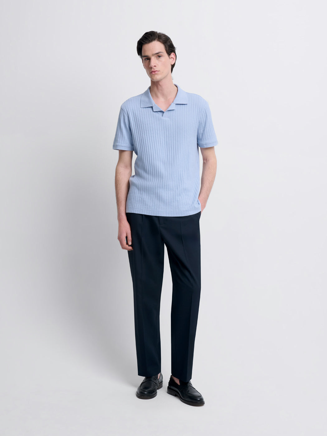 POLO MC MAILLE FINE HOMME - DEVRED 1902