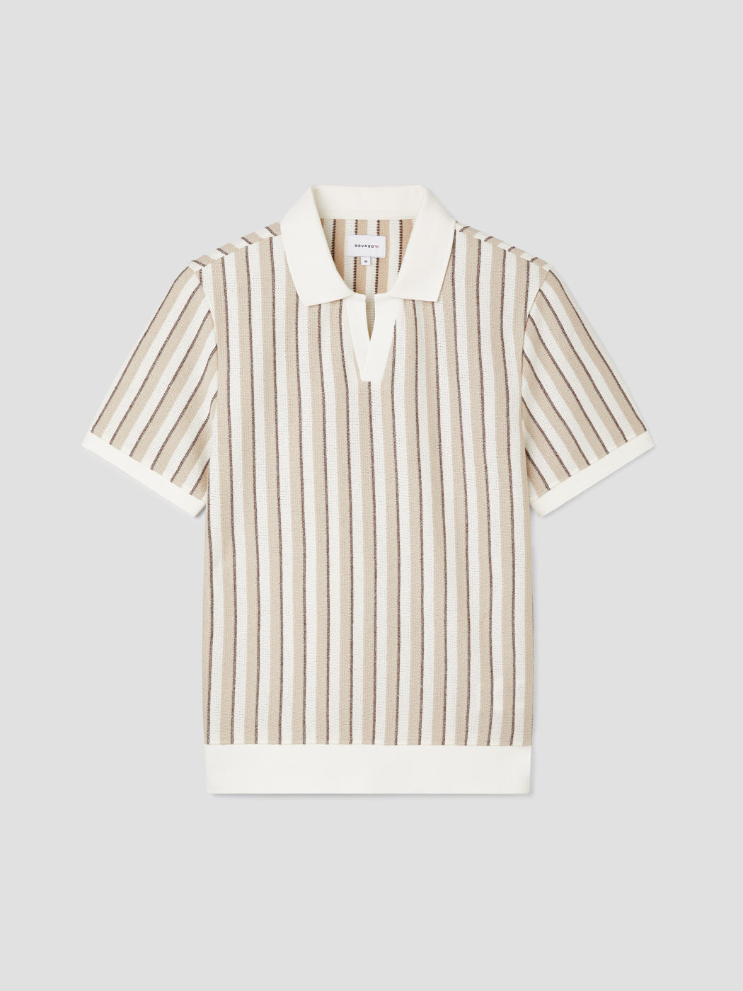 POLO MC MAILLE FINE HOMME - DEVRED 1902