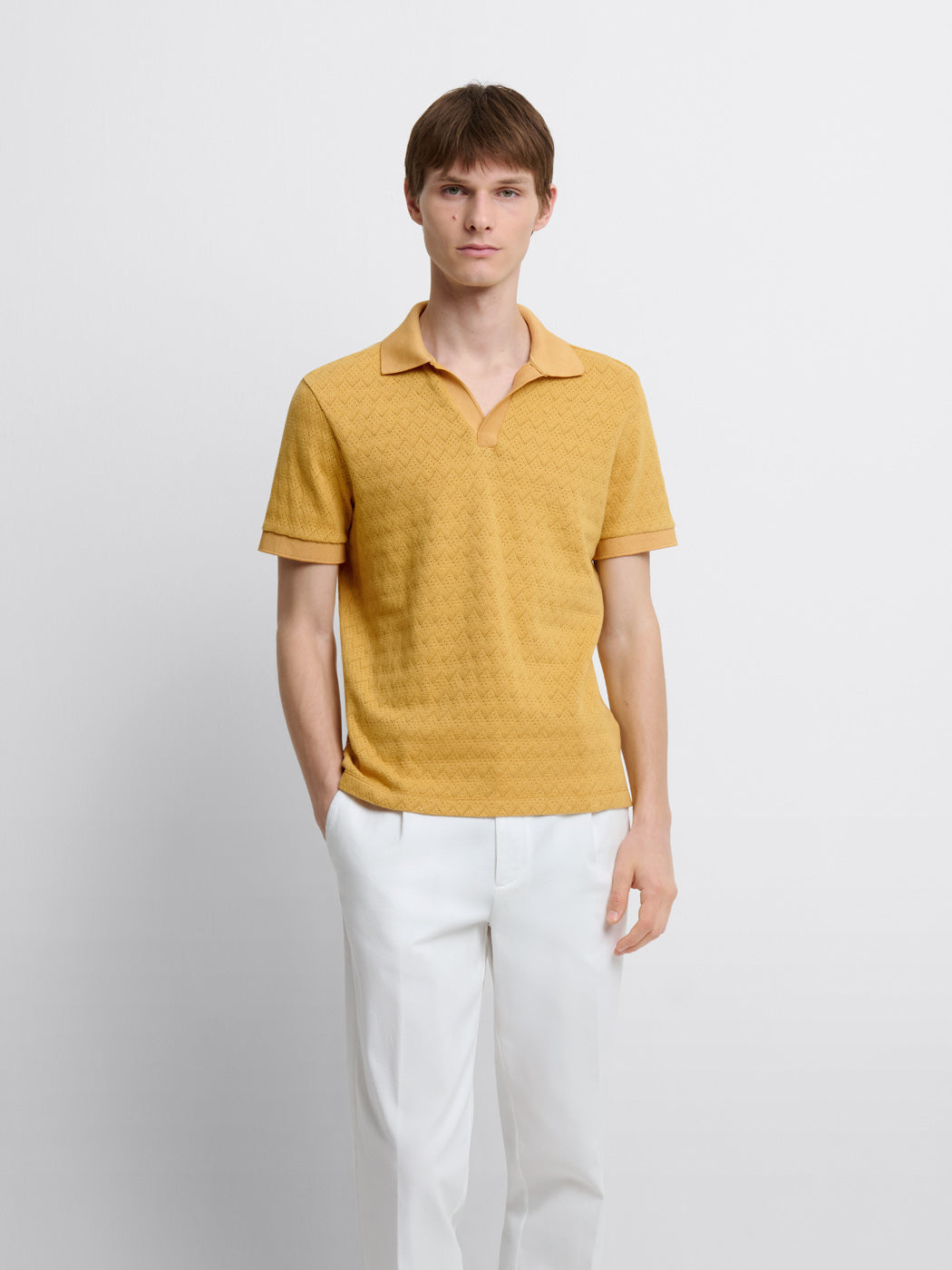 Polo col derby en coton - DEVRED 1902