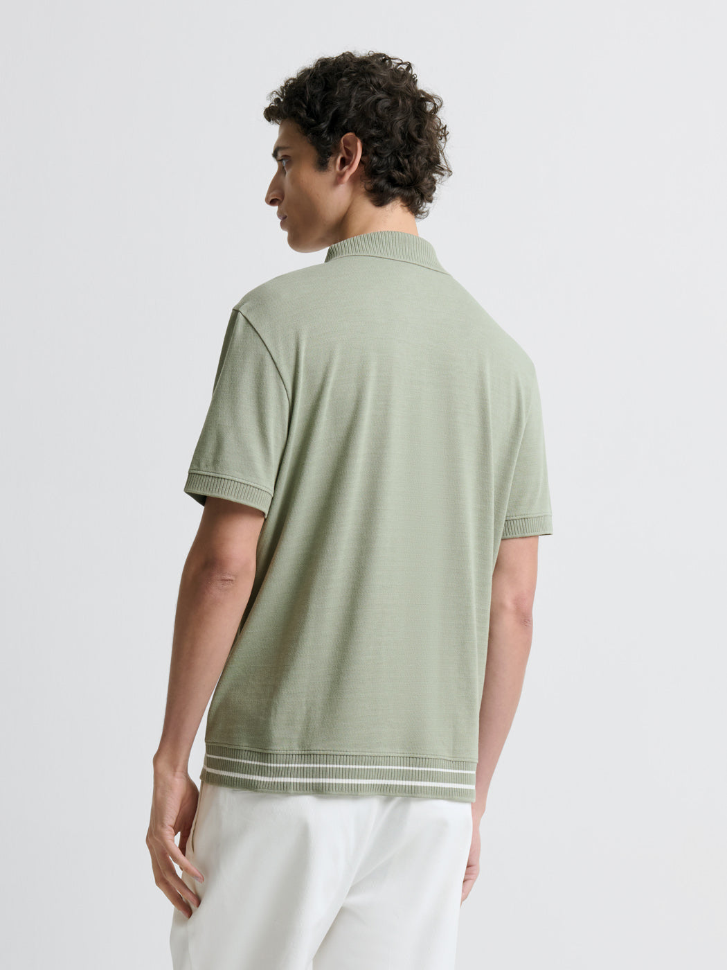 POLO MC MAILLE FINE HOMME - DEVRED 1902