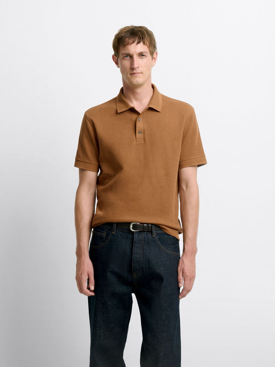 Polo col boutonné en coton - DEVRED 1902