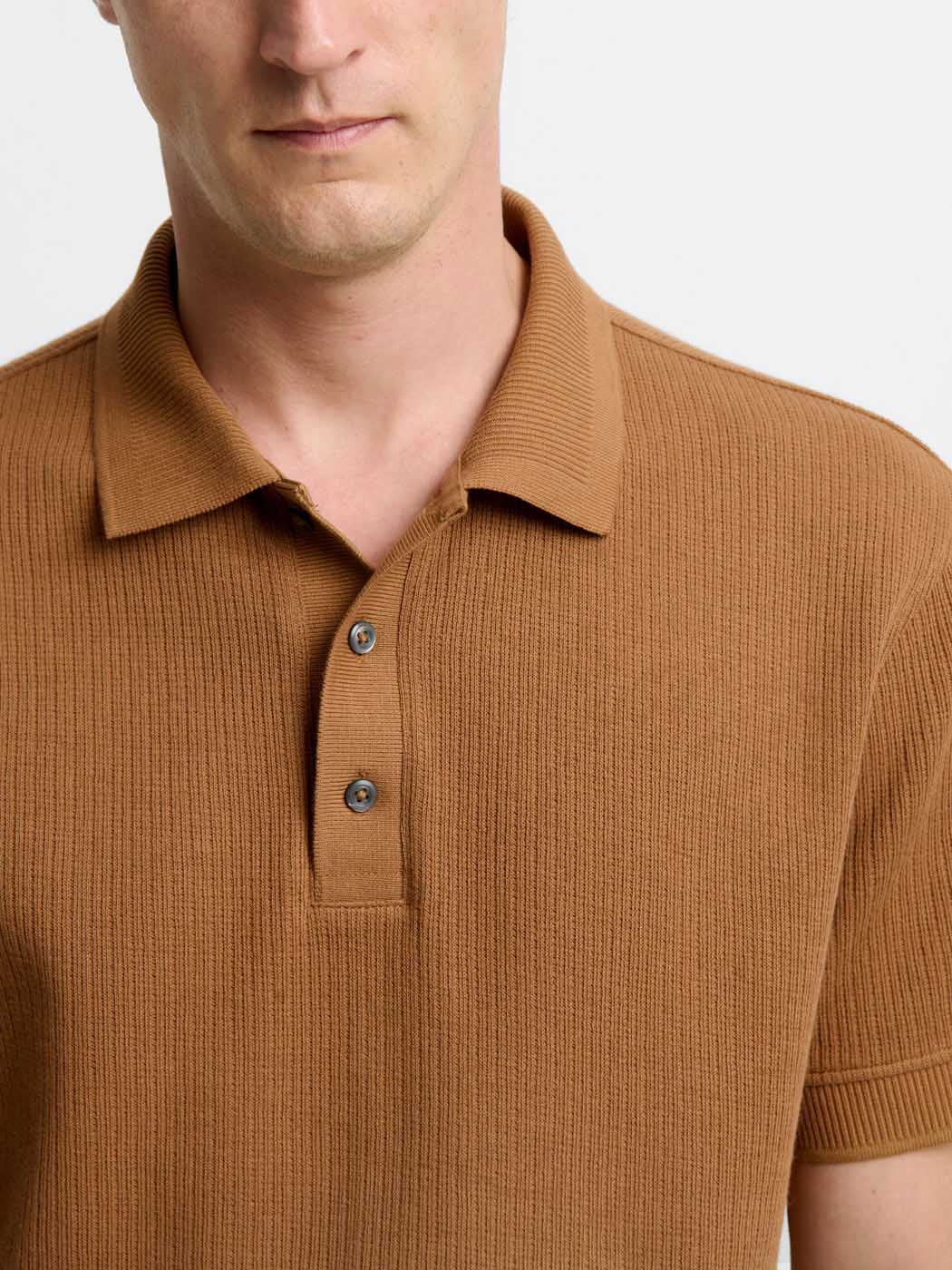 Polo col boutonné en coton - DEVRED 1902