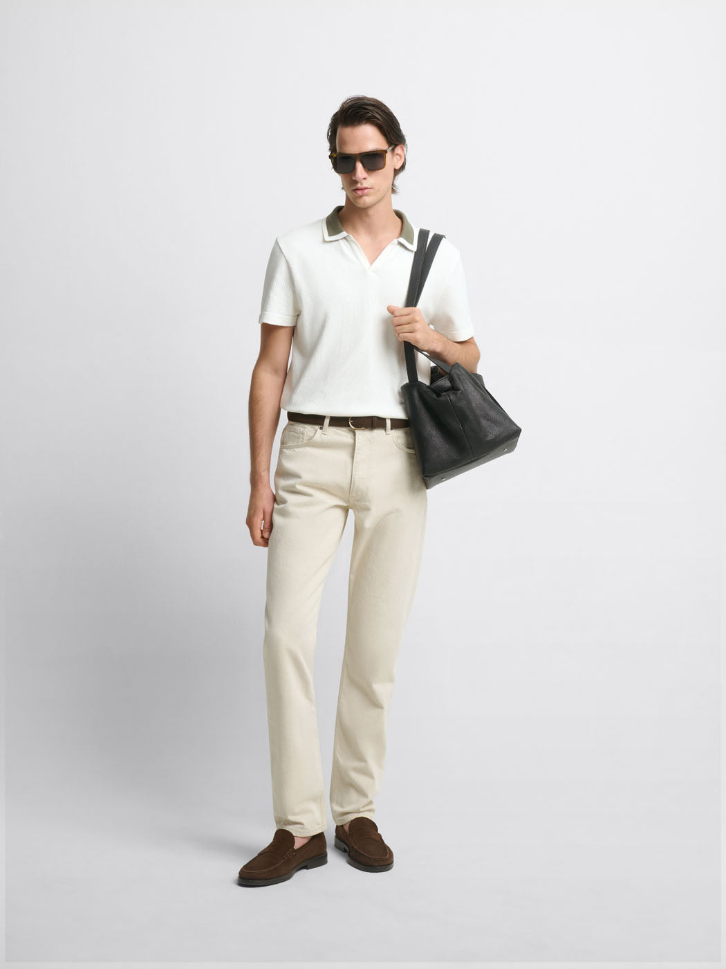 Polo col ouvert en coton - DEVRED 1902