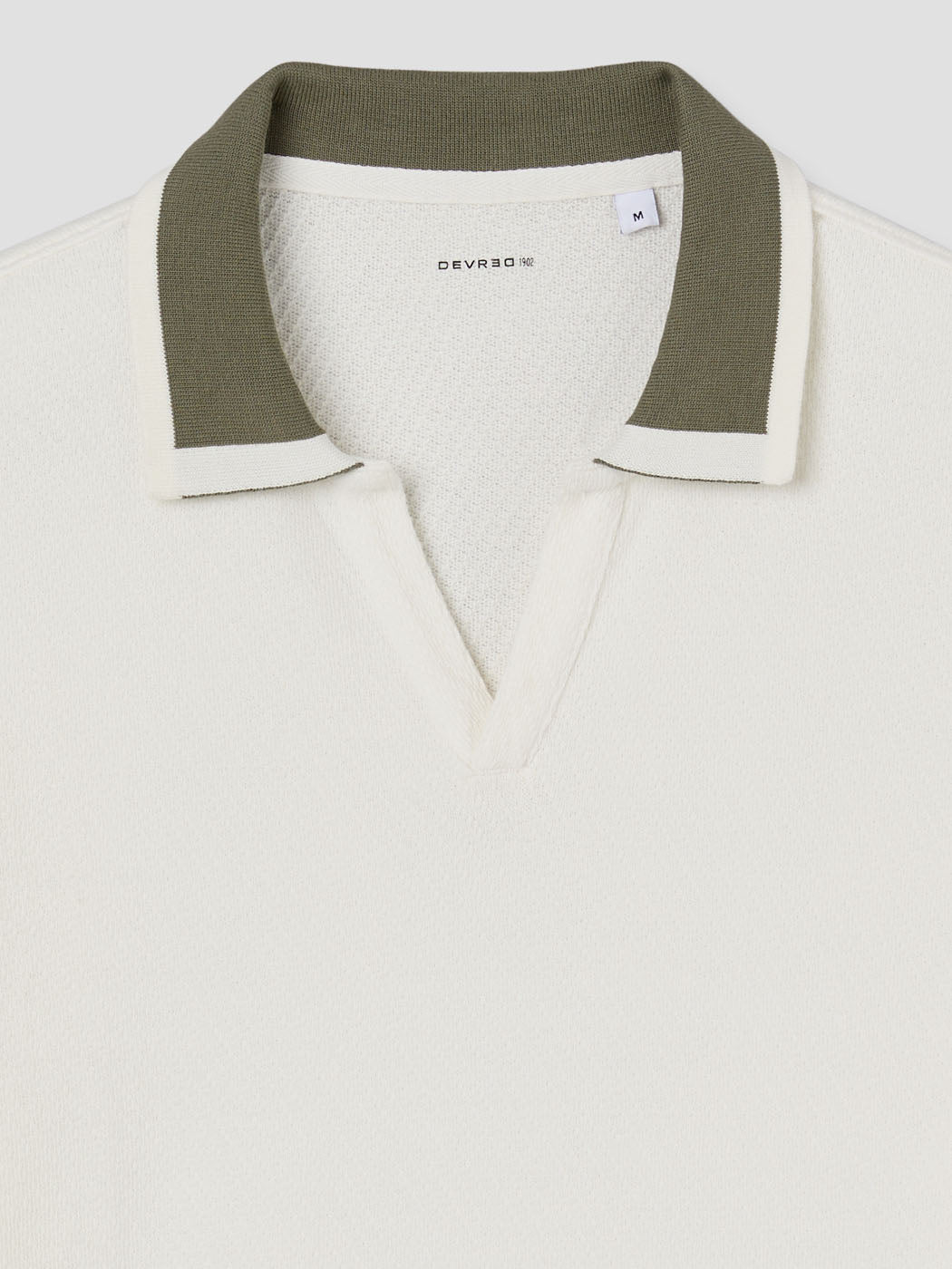 Polo col ouvert en coton - DEVRED 1902