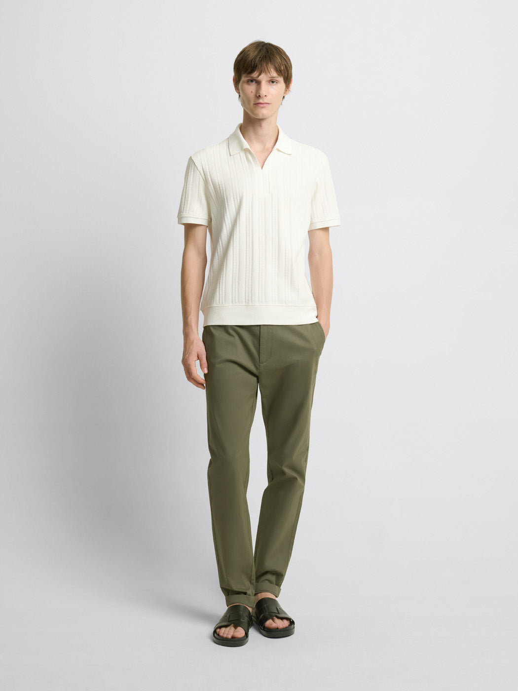 POLO MC MAILLE FINE HOMME - DEVRED 1902