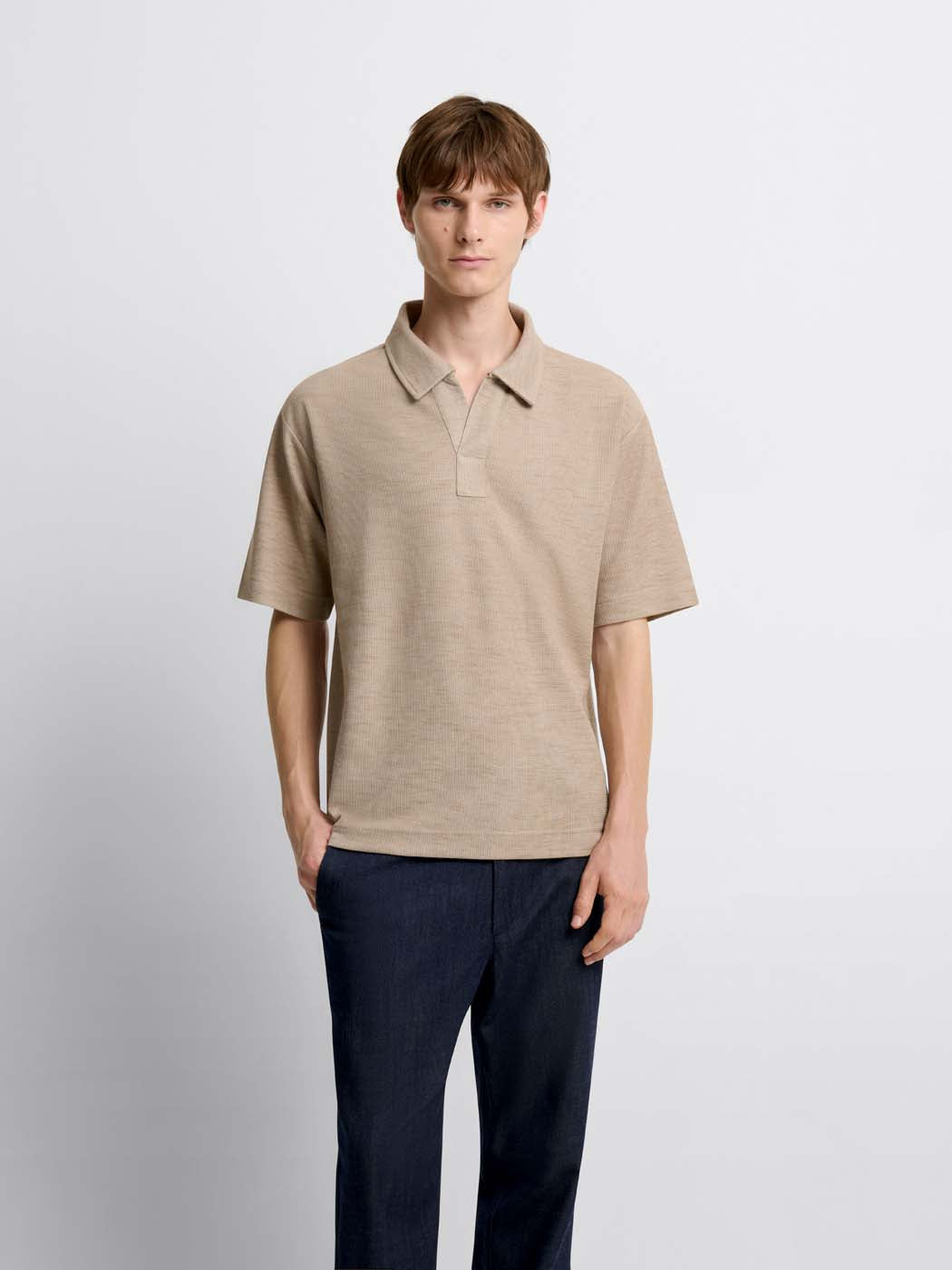 POLO MC MAILLE FINE HOMME - DEVRED 1902