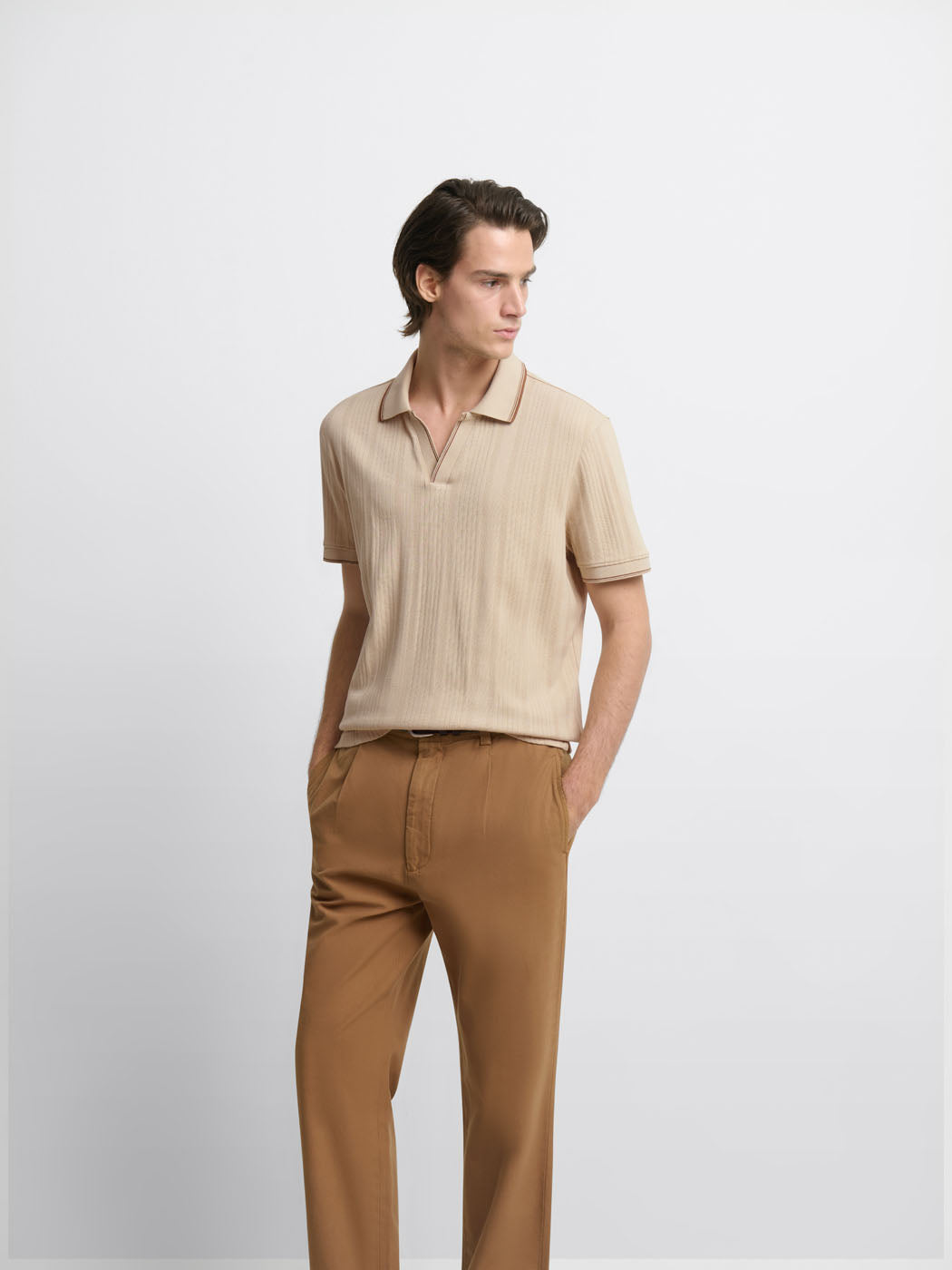 Polo col derby en coton - DEVRED 1902