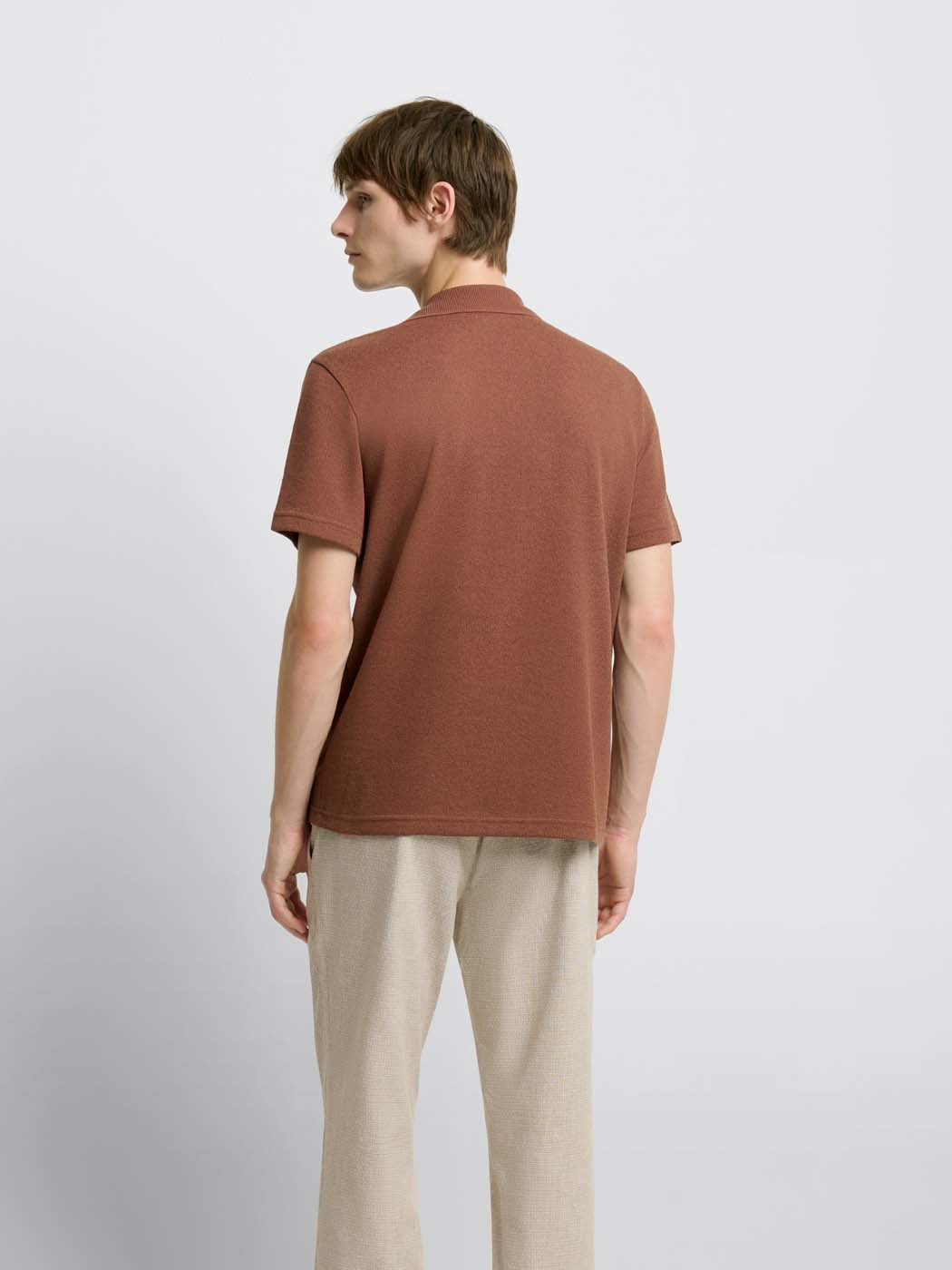 POLO MC MAILLE FINE HOMME - DEVRED 1902