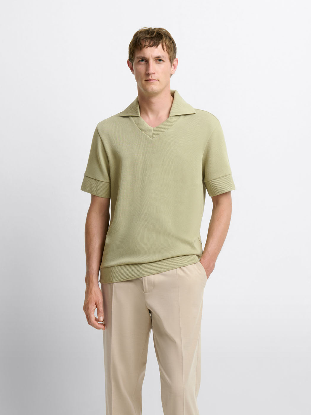 Polo col V slim - DEVRED 1902