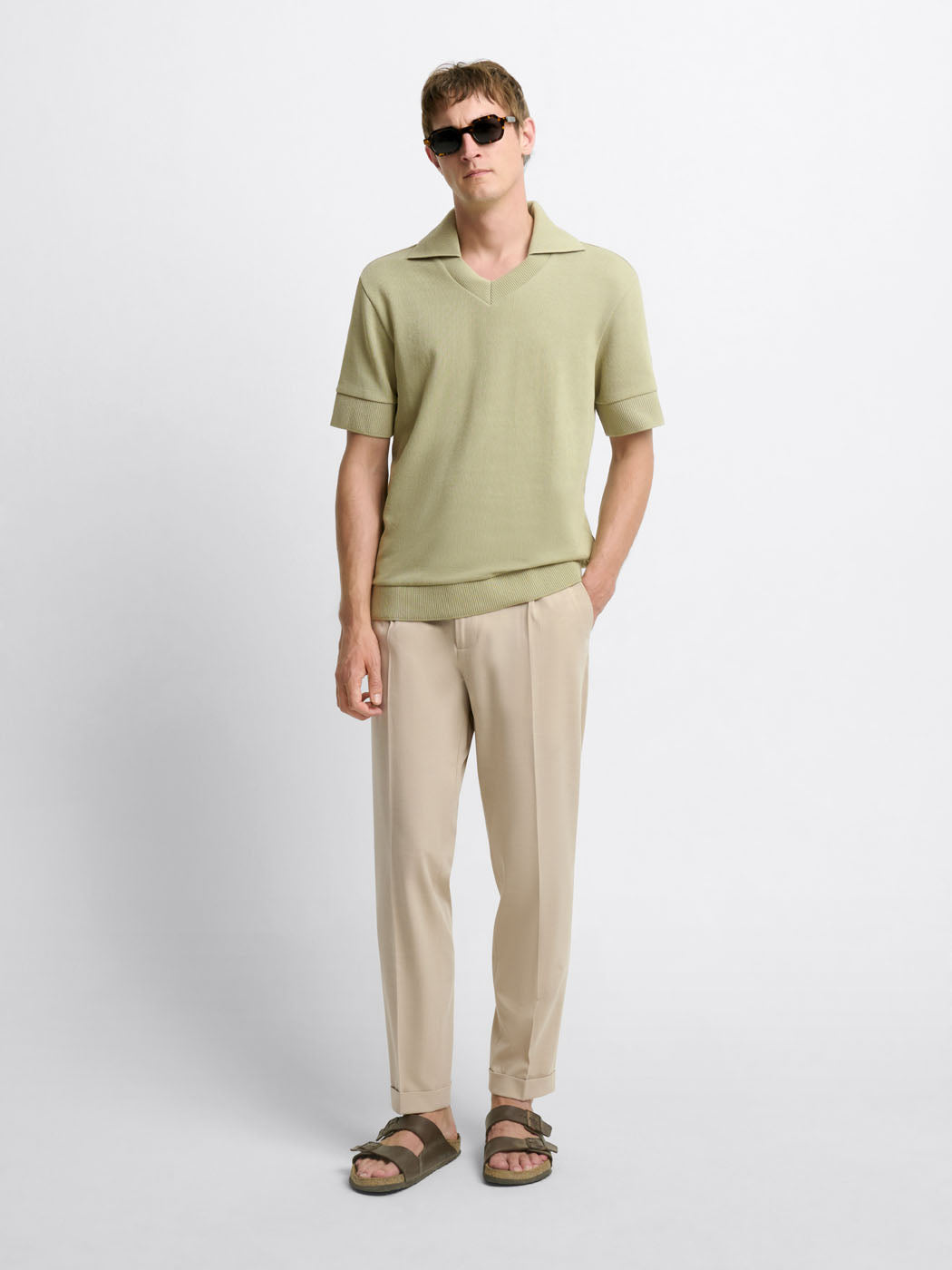 Polo col V slim - DEVRED 1902