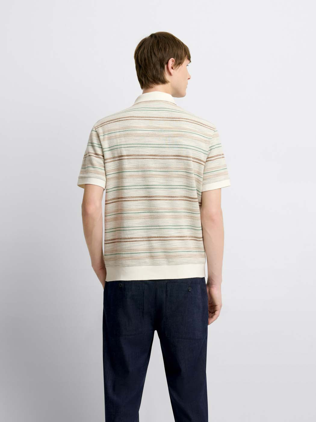 POLO MC MAILLE FINE HOMME - DEVRED 1902