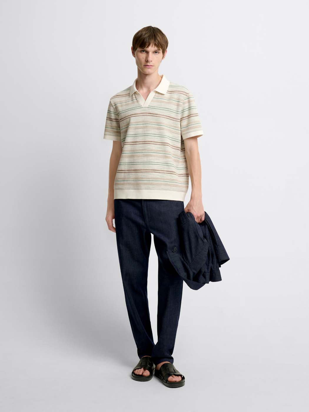 POLO MC MAILLE FINE HOMME - DEVRED 1902