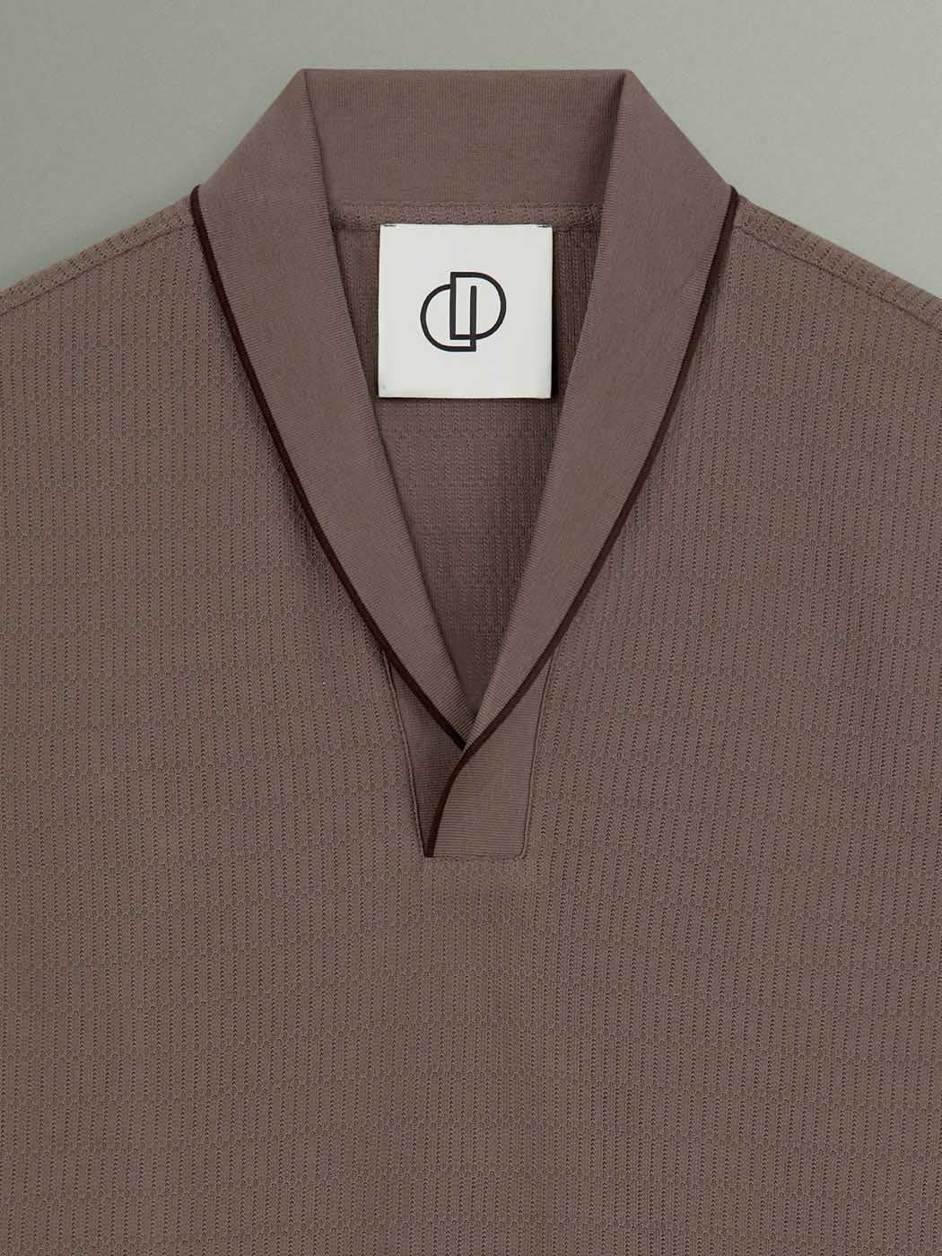 Polo col ouvert en jersey - DEVRED 1902