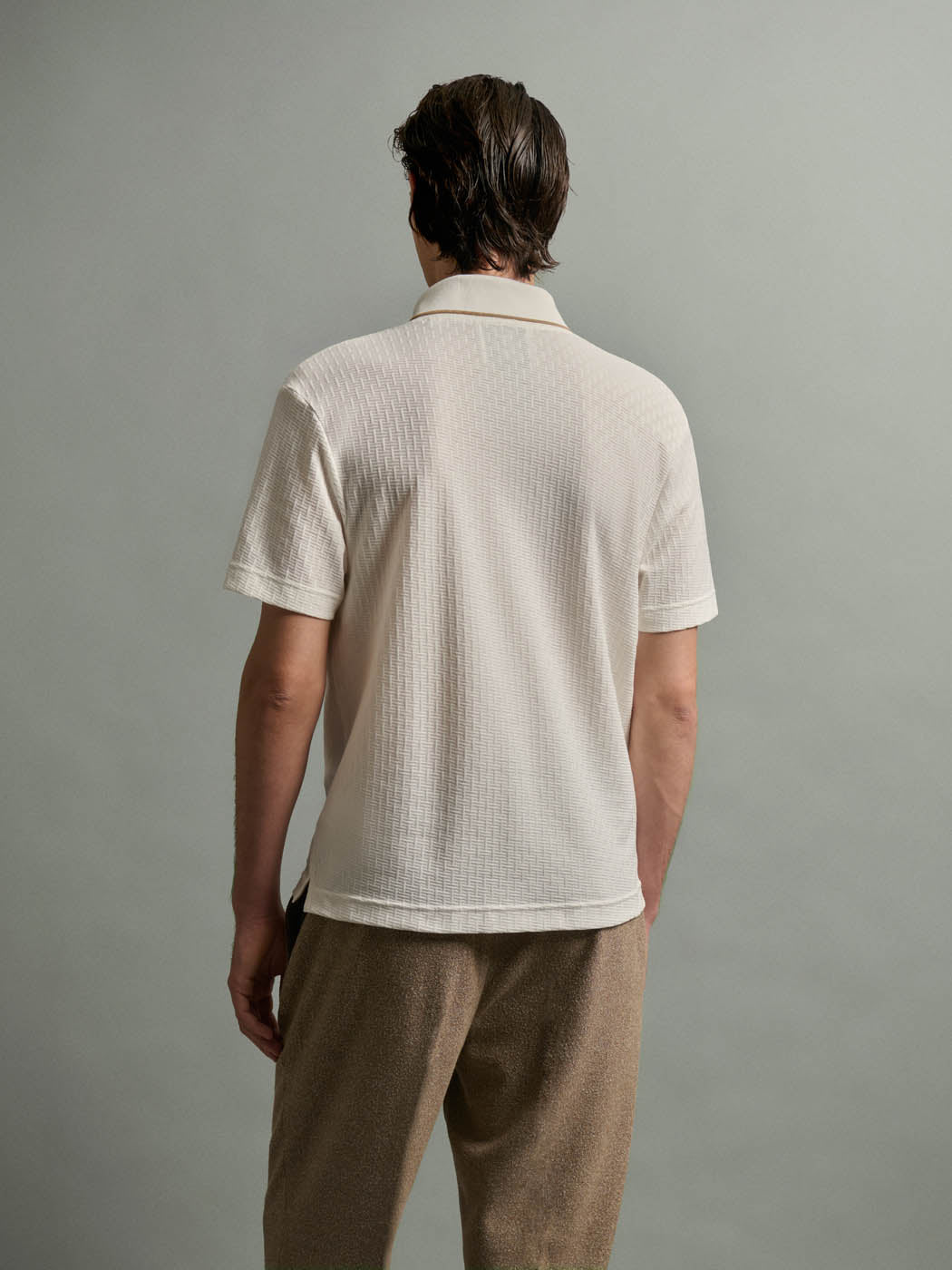 Polo col ouvert en jersey - DEVRED 1902