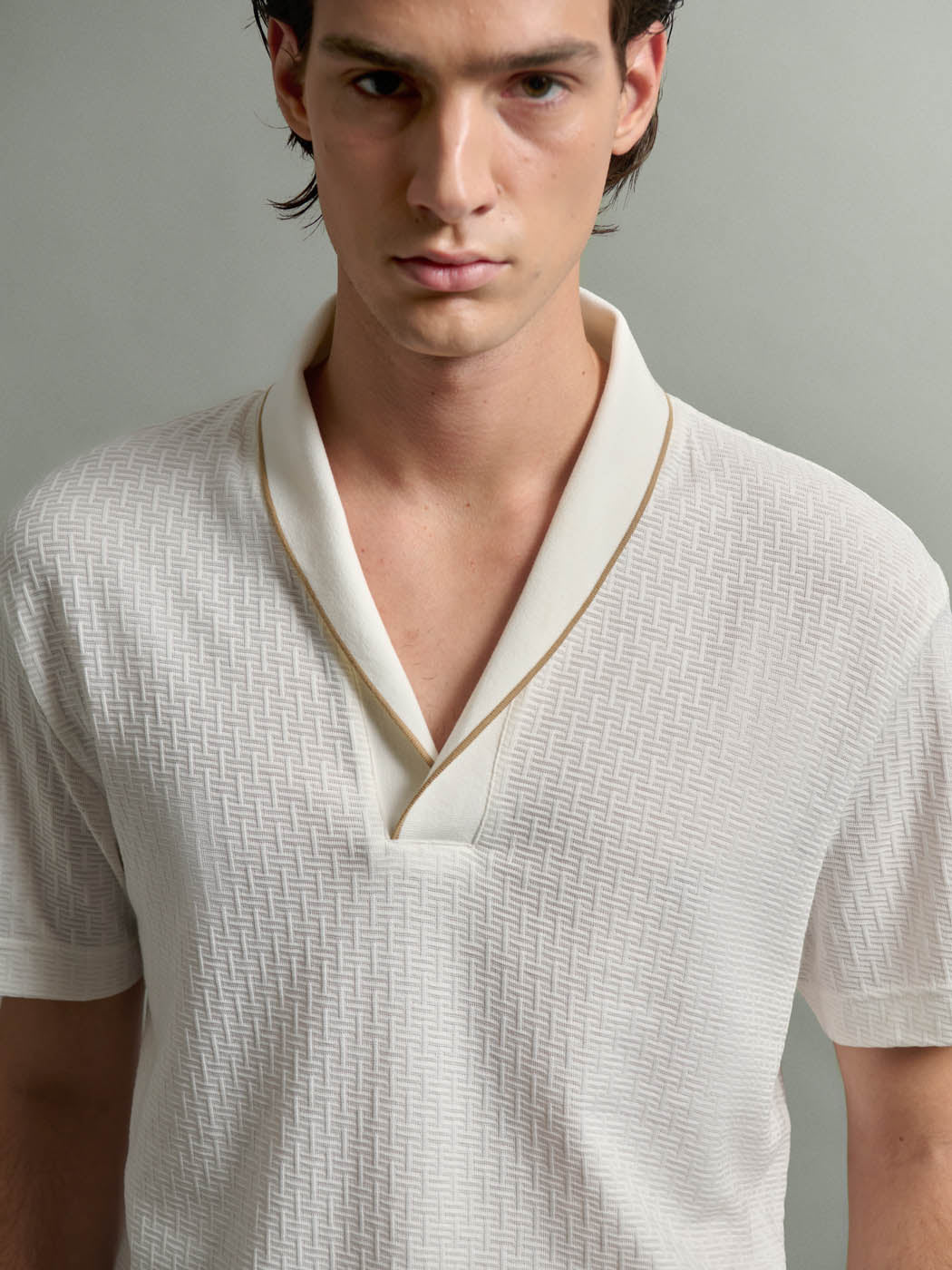 Polo col ouvert en jersey - DEVRED 1902