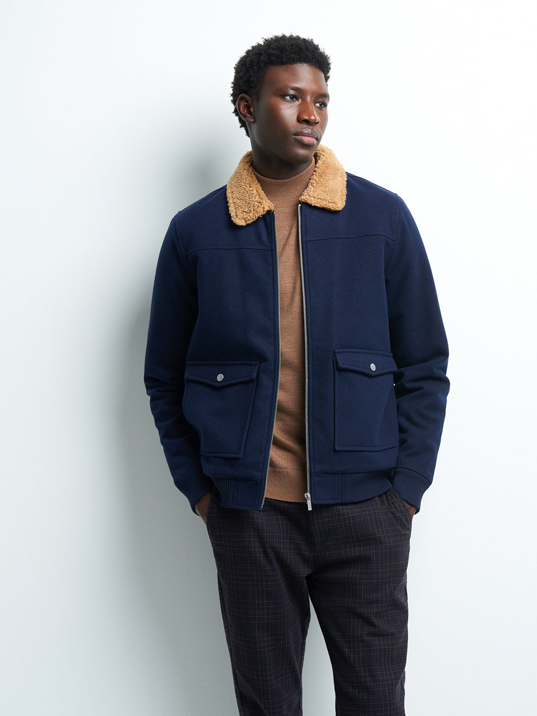 Blouson col sherpa matelassé - DEVRED 1902