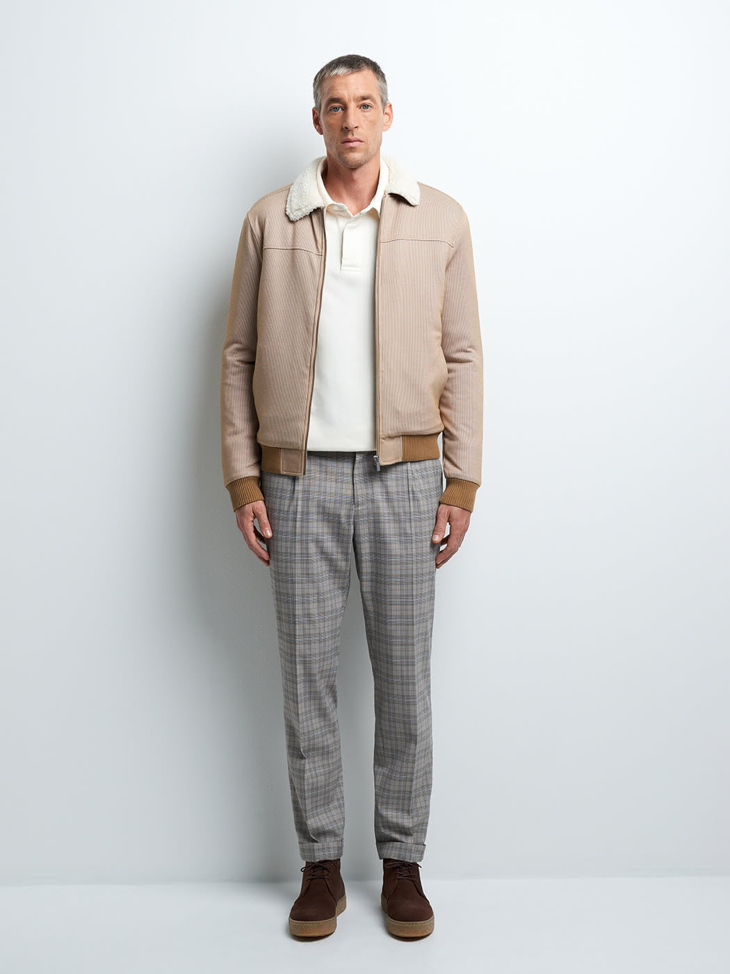 Blouson col sherpa matelassé - DEVRED 1902