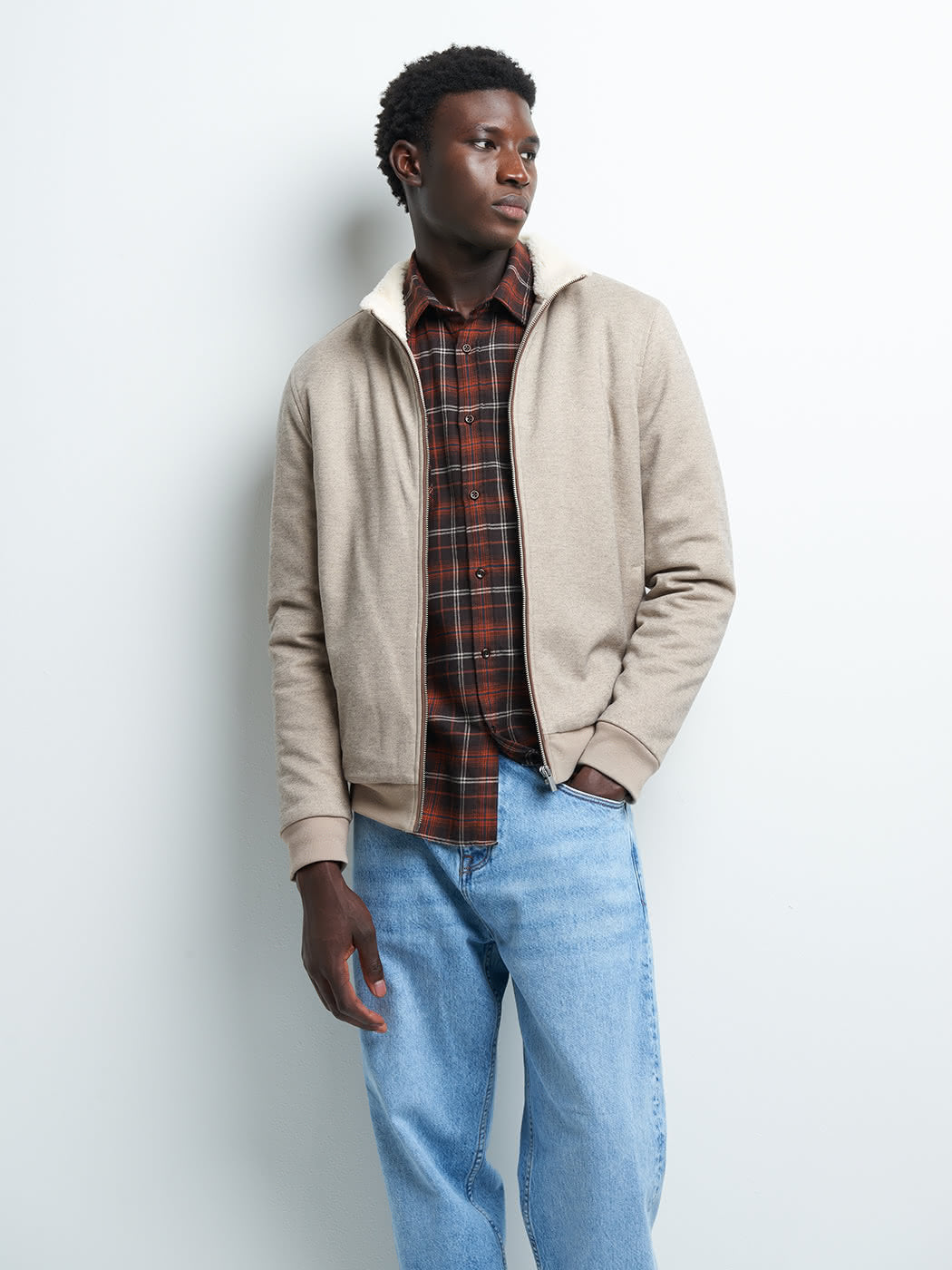 Blouson col sherpa uni - DEVRED 1902