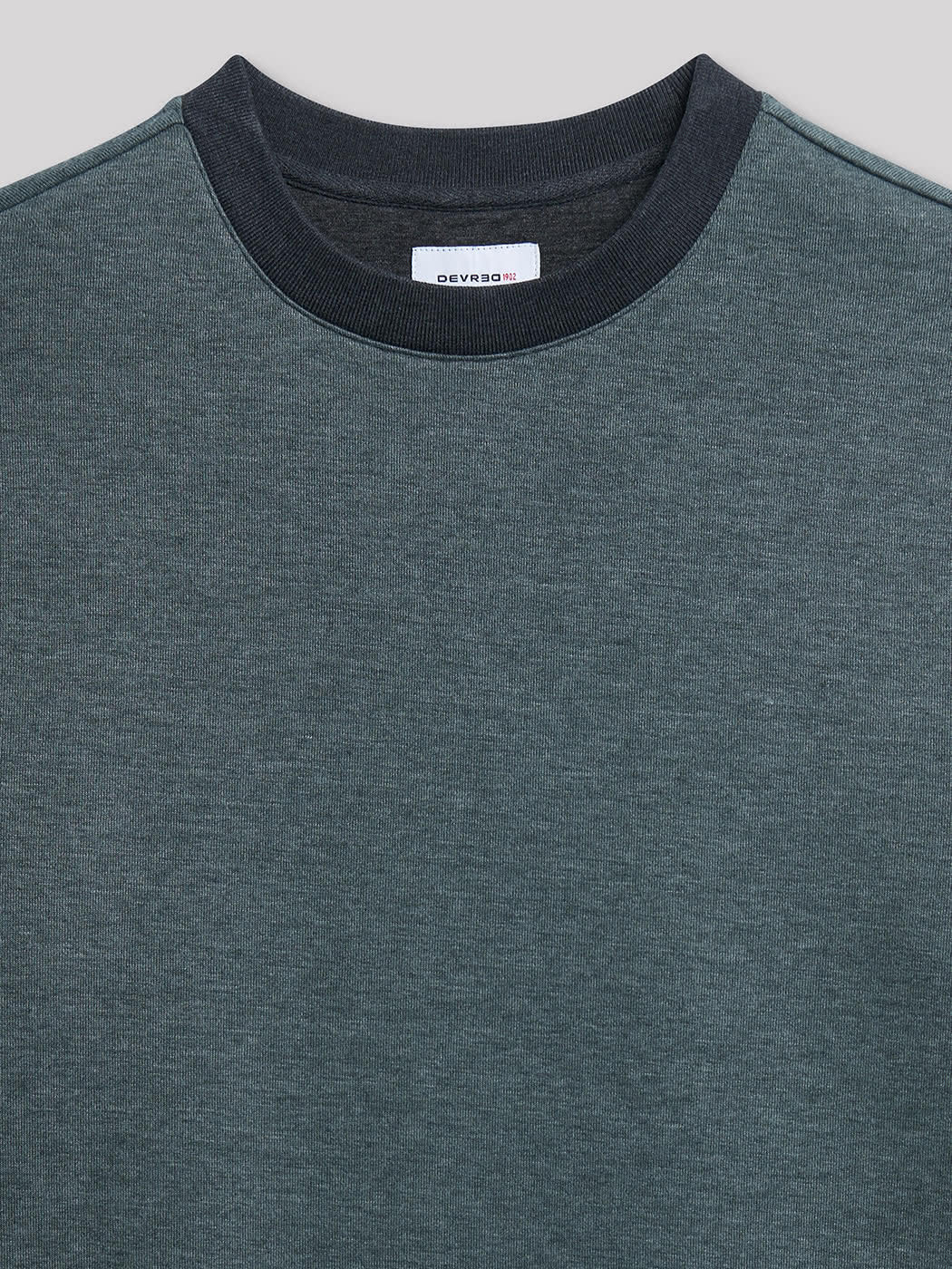 Sweat col rond bicolore - DEVRED 1902