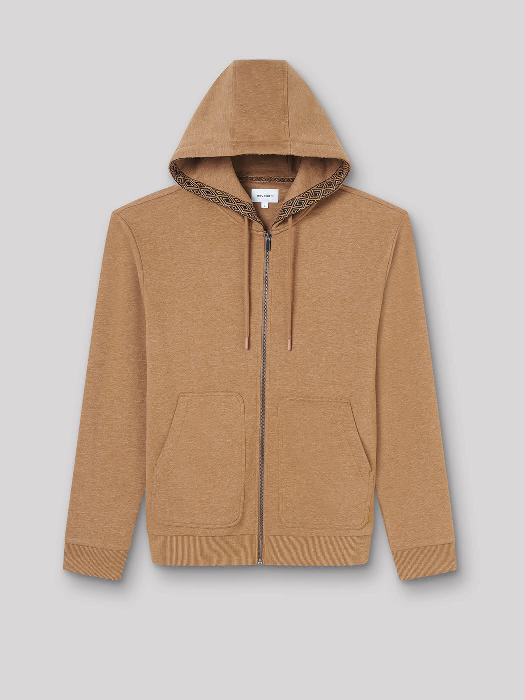 Sweat à capuche uni - DEVRED 1902