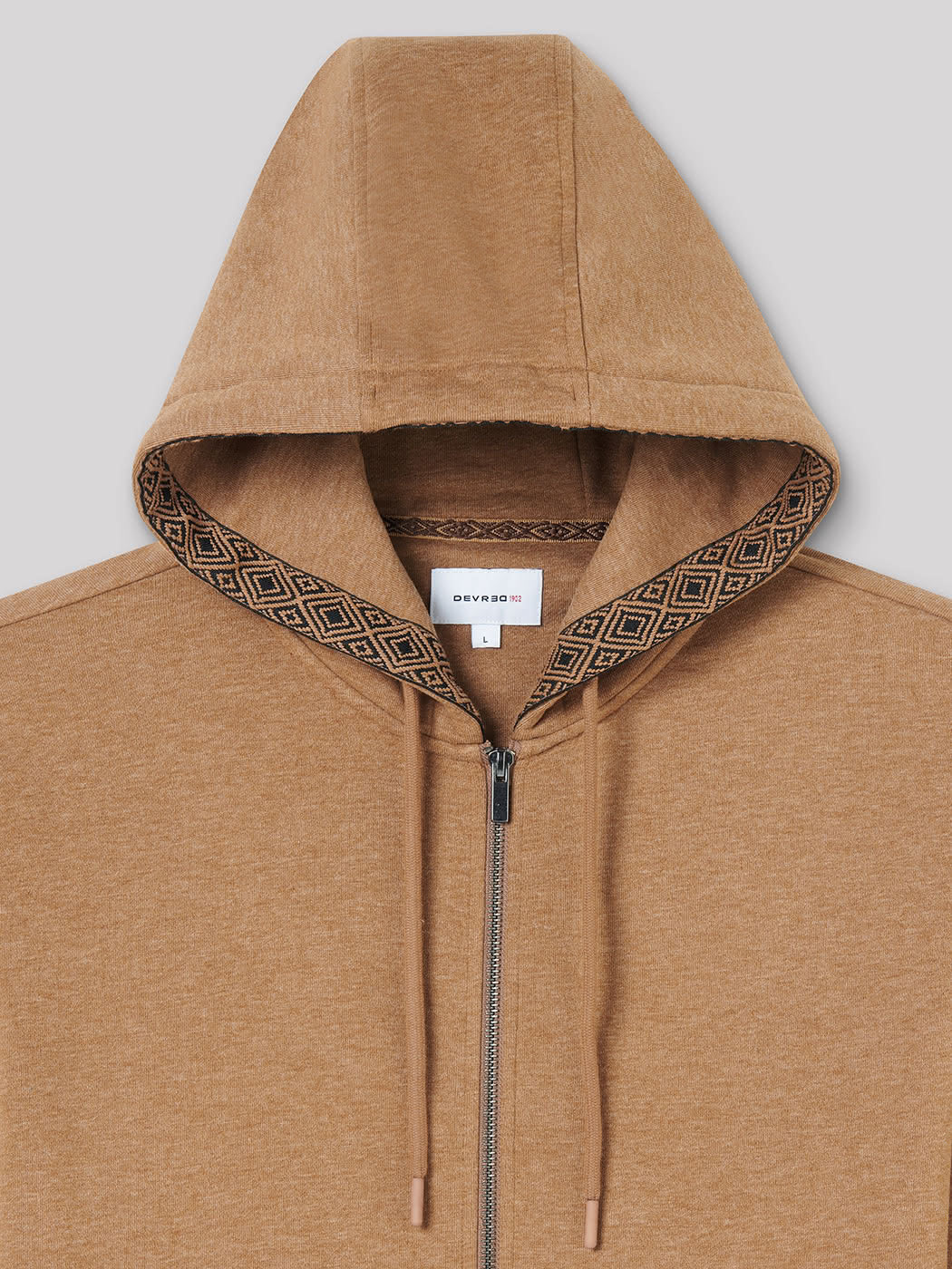 Sweat à capuche uni - DEVRED 1902