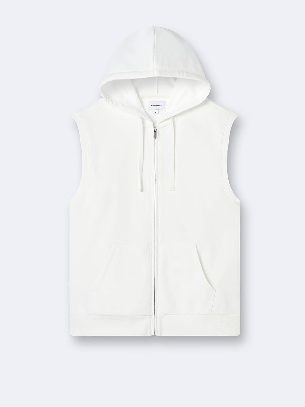 Sweat sans manche à capuche 100% coton - DEVRED 1902