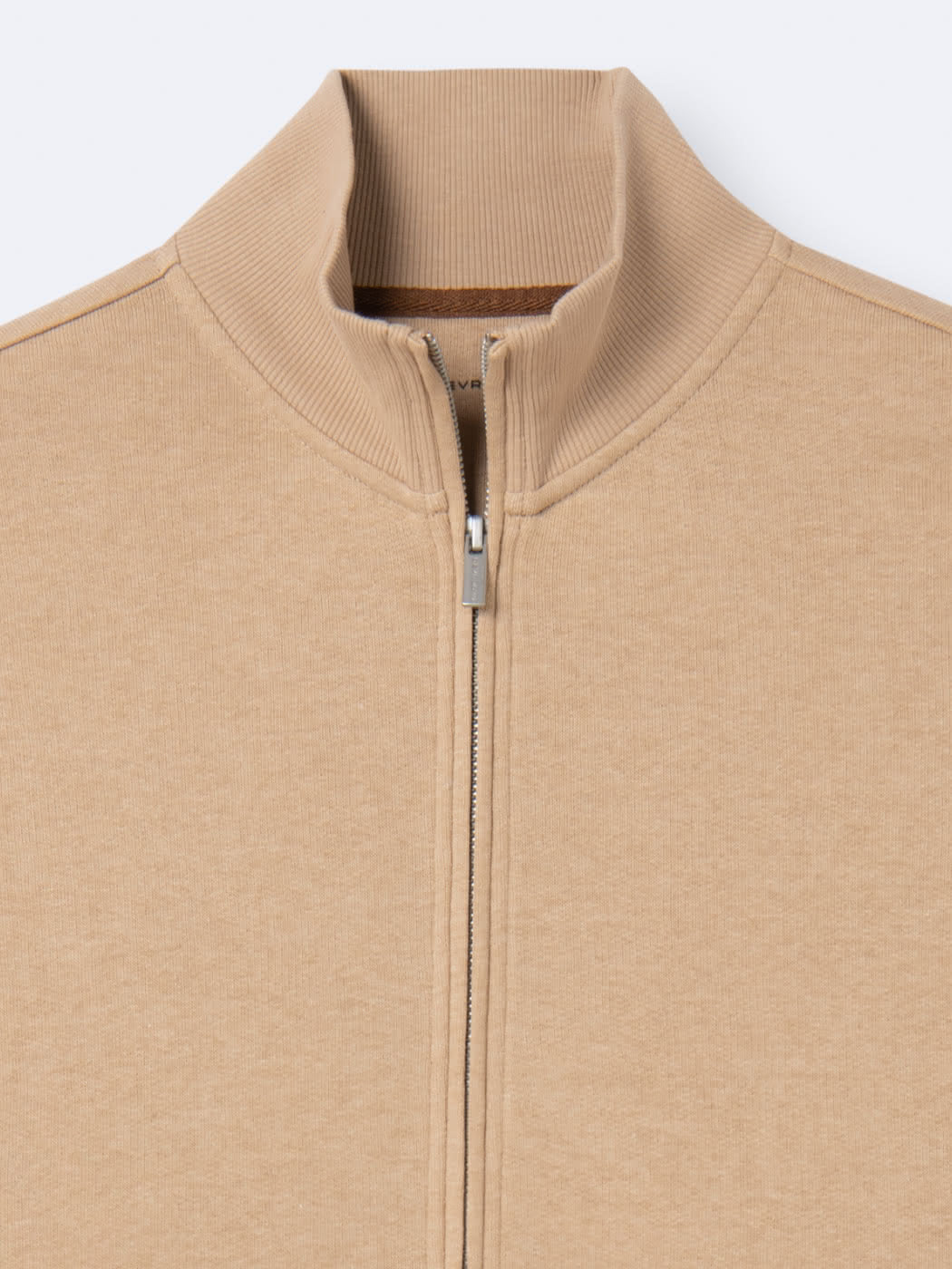 Sweat zippé col montant en coton - DEVRED 1902