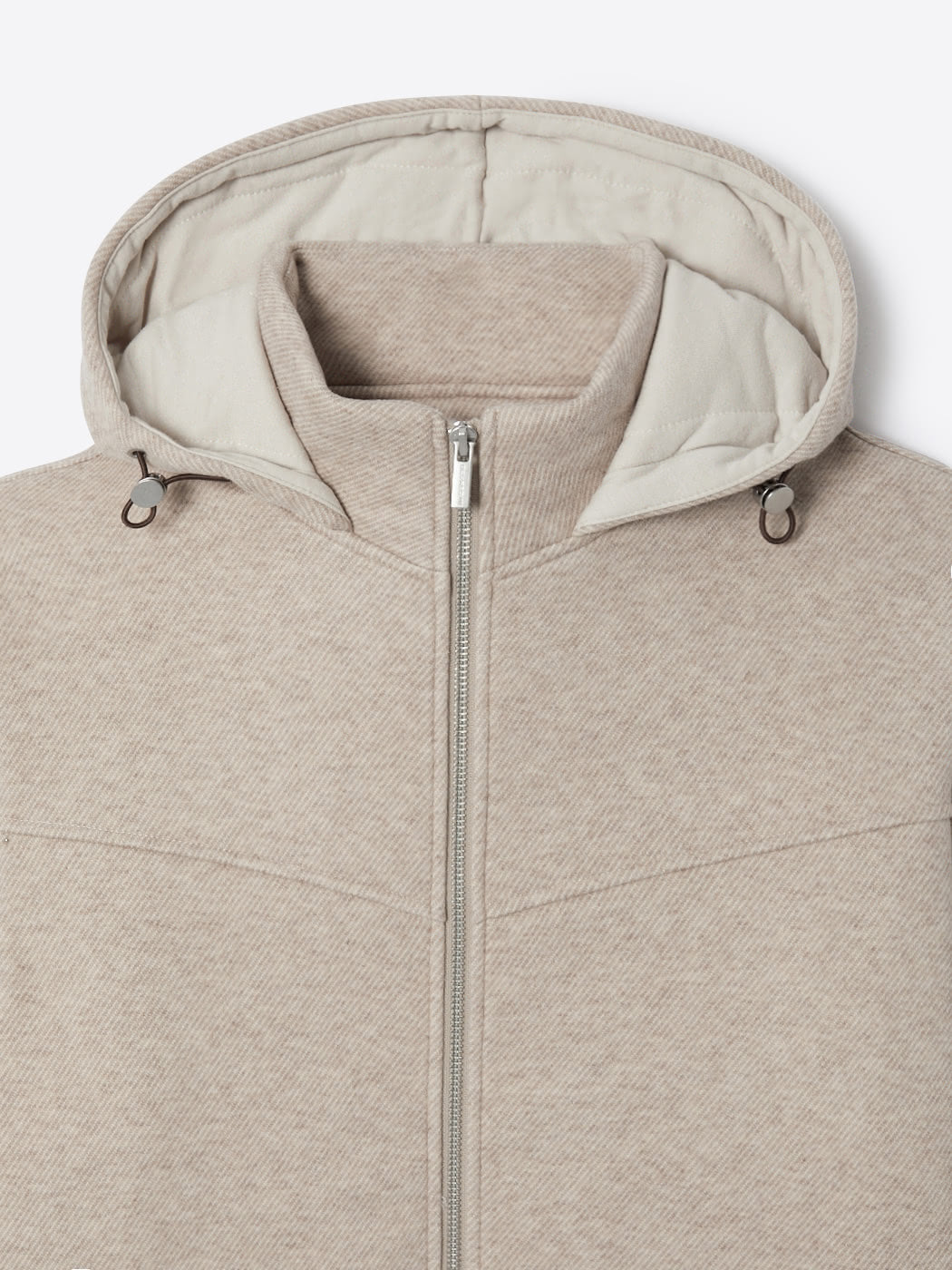 Sweat à capuche faux-uni 100% coton - DEVRED 1902