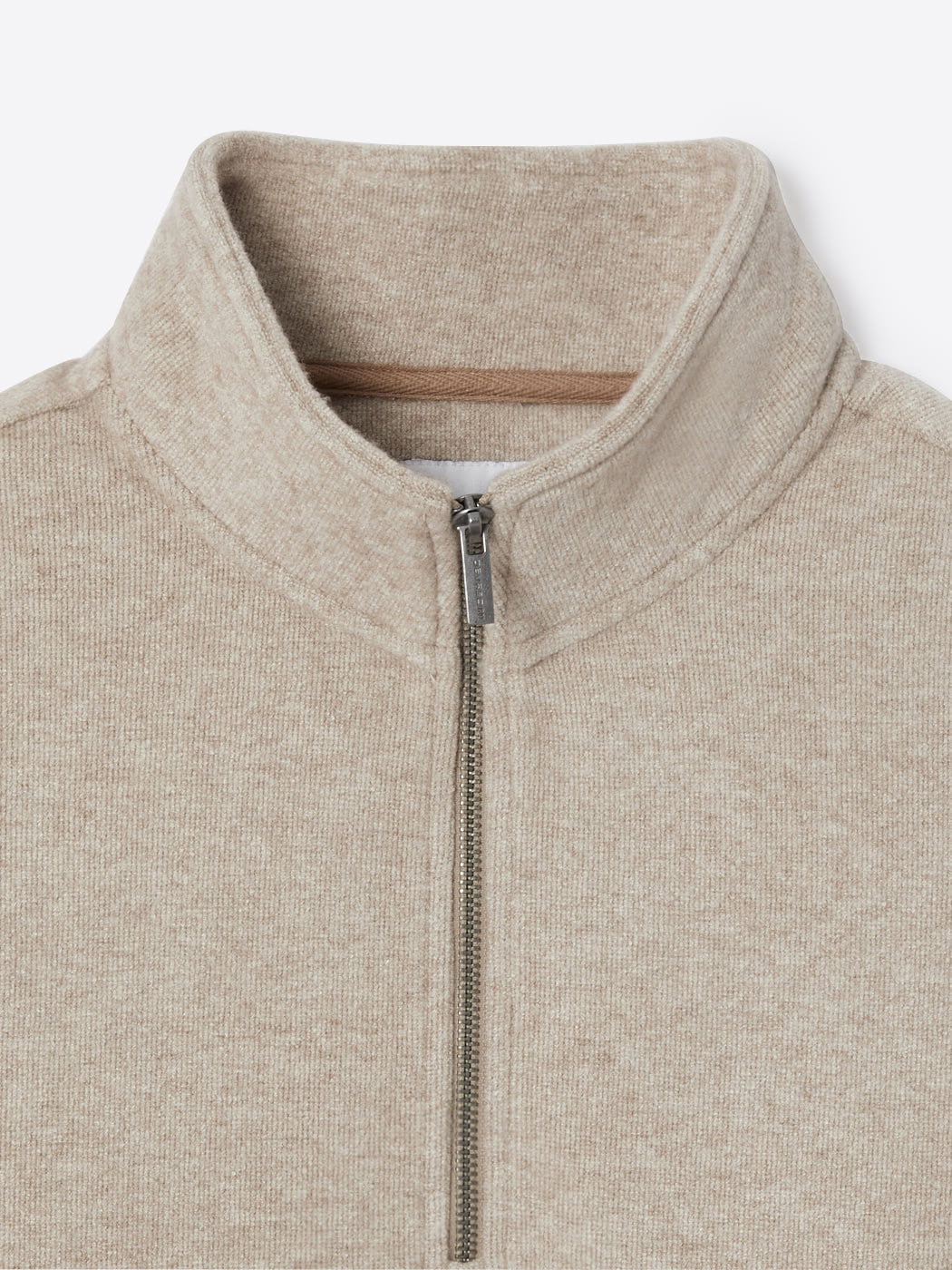 Sweat faux uni à col montant - DEVRED 1902