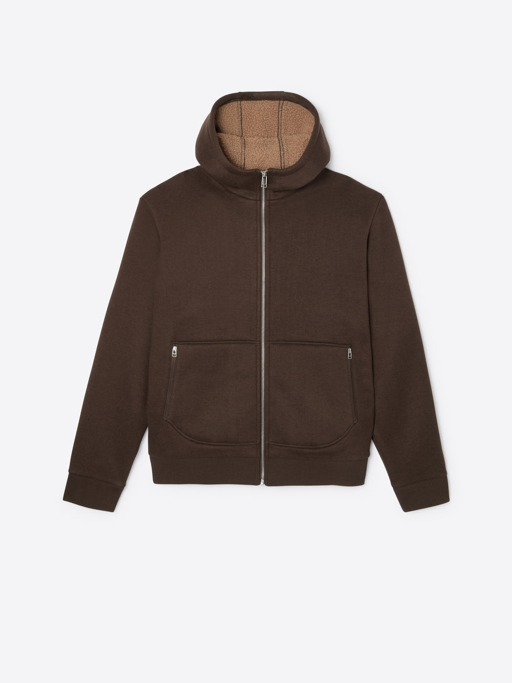 Sweat zippé à capuche avec poches - DEVRED 1902