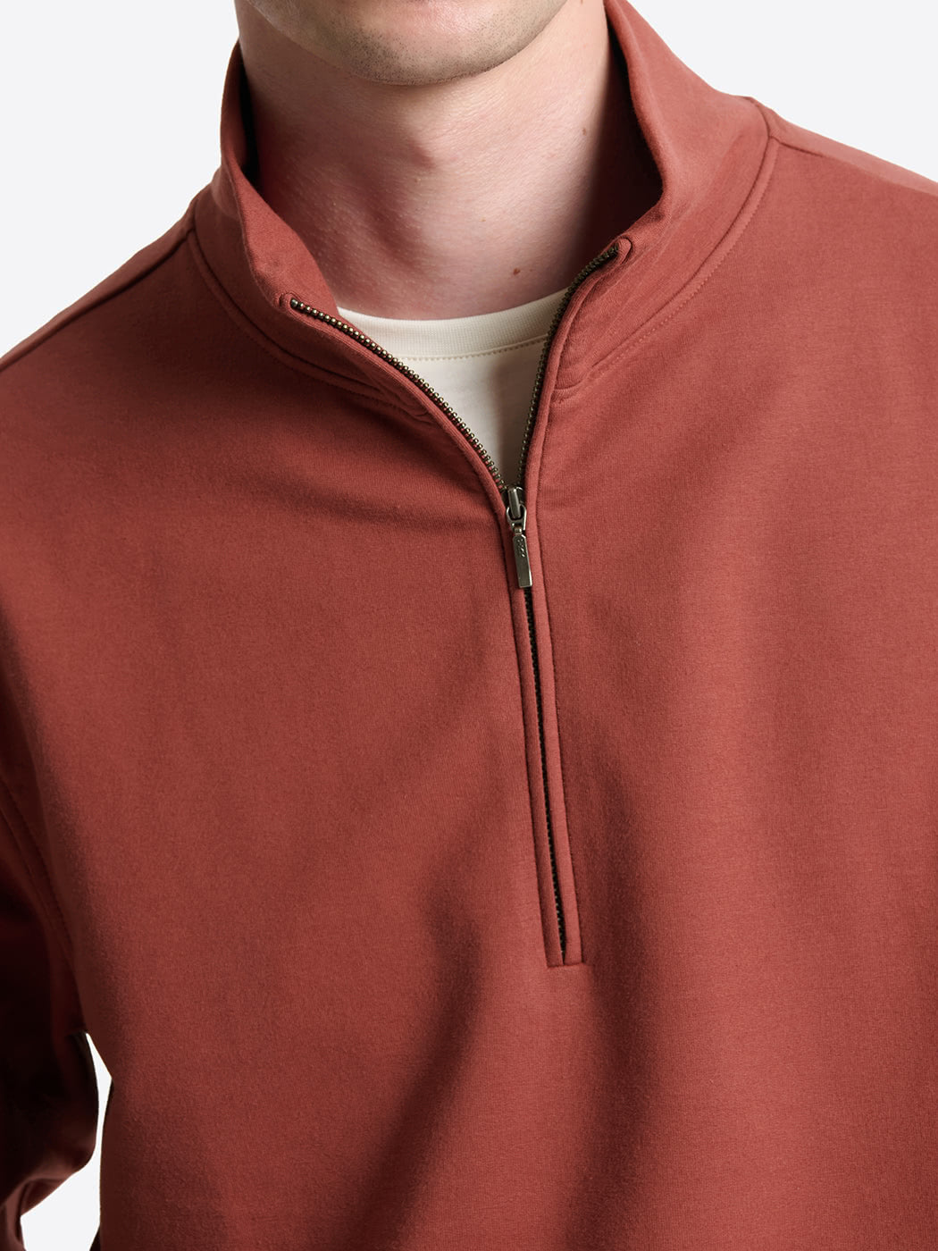 Sweat regular col montant zippé en coton - DEVRED 1902
