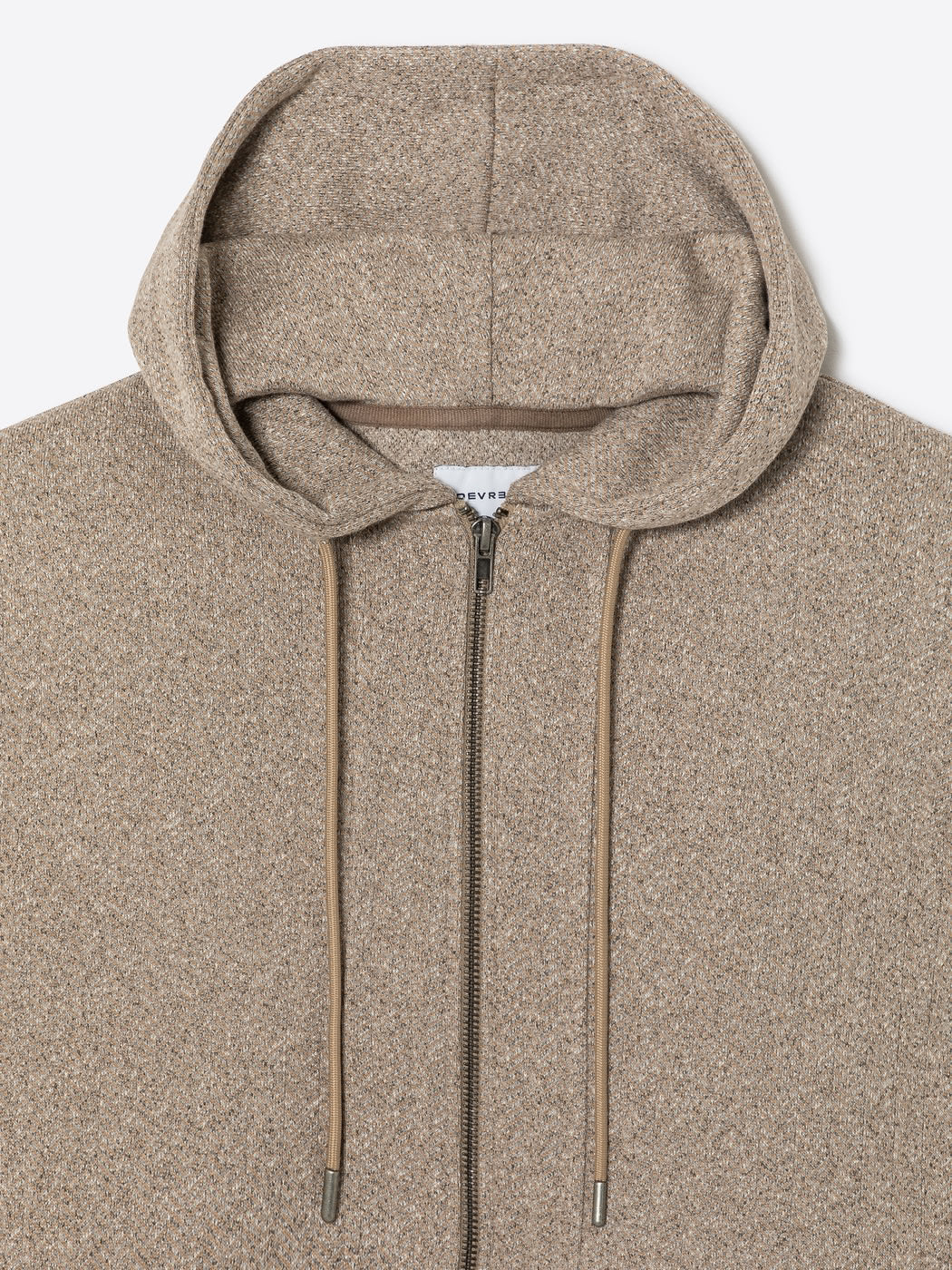 Sweat zippé chiné à capuche - DEVRED 1902