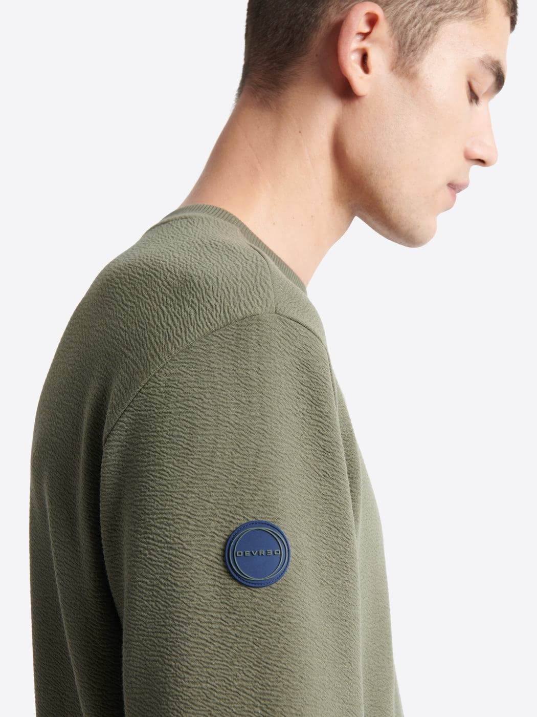 Sweat regular col rond en coton - DEVRED 1902