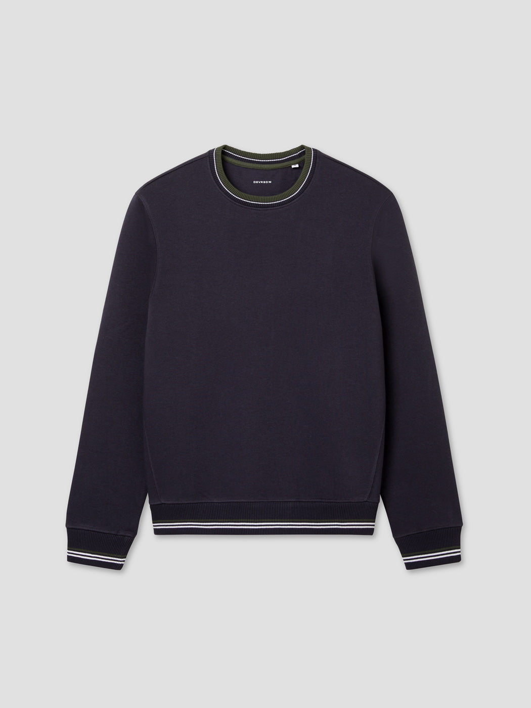 Sweat col rond bicolore - DEVRED 1902