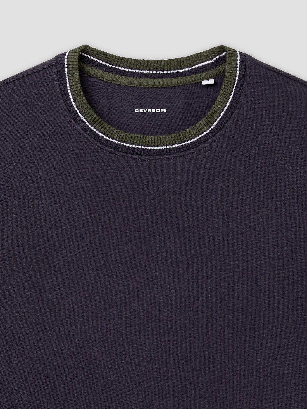 Sweat col rond bicolore - DEVRED 1902