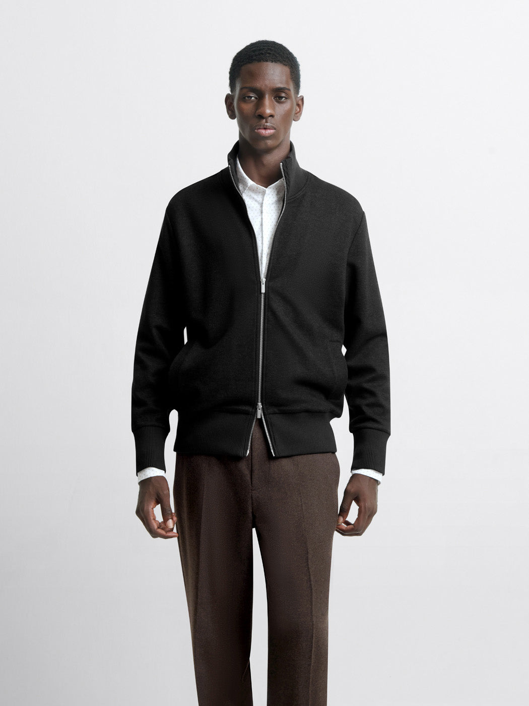 Sweat col montant zippé - DEVRED 1902