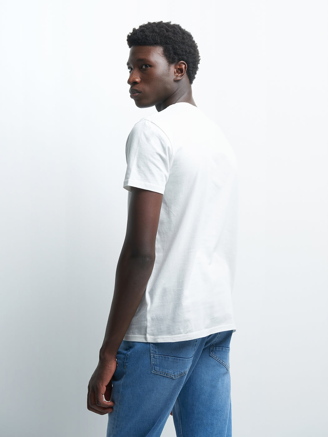 Tee-shirt en coton à motif placé devant - DEVRED 1902