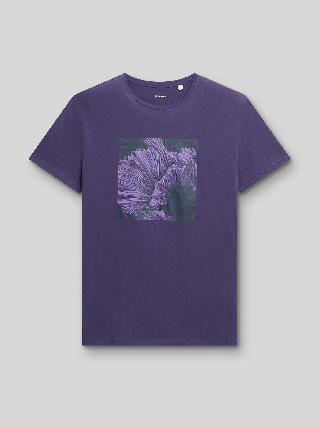 Tee-shirt en coton à motif placé devant - DEVRED 1902