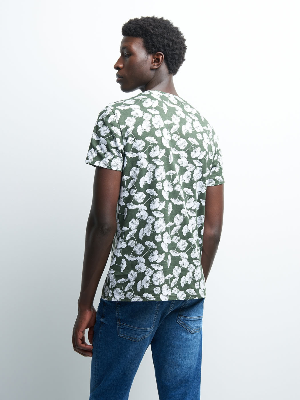 Tee-shirt en coton fleuri - DEVRED 1902