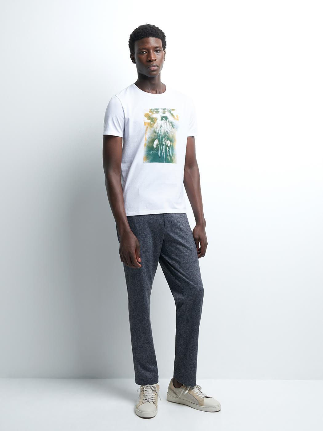 Tee-shirt en coton à motif - DEVRED 1902