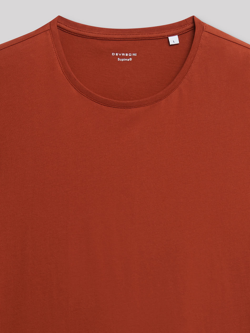Tee shirt en coton supima® uni - DEVRED 1902