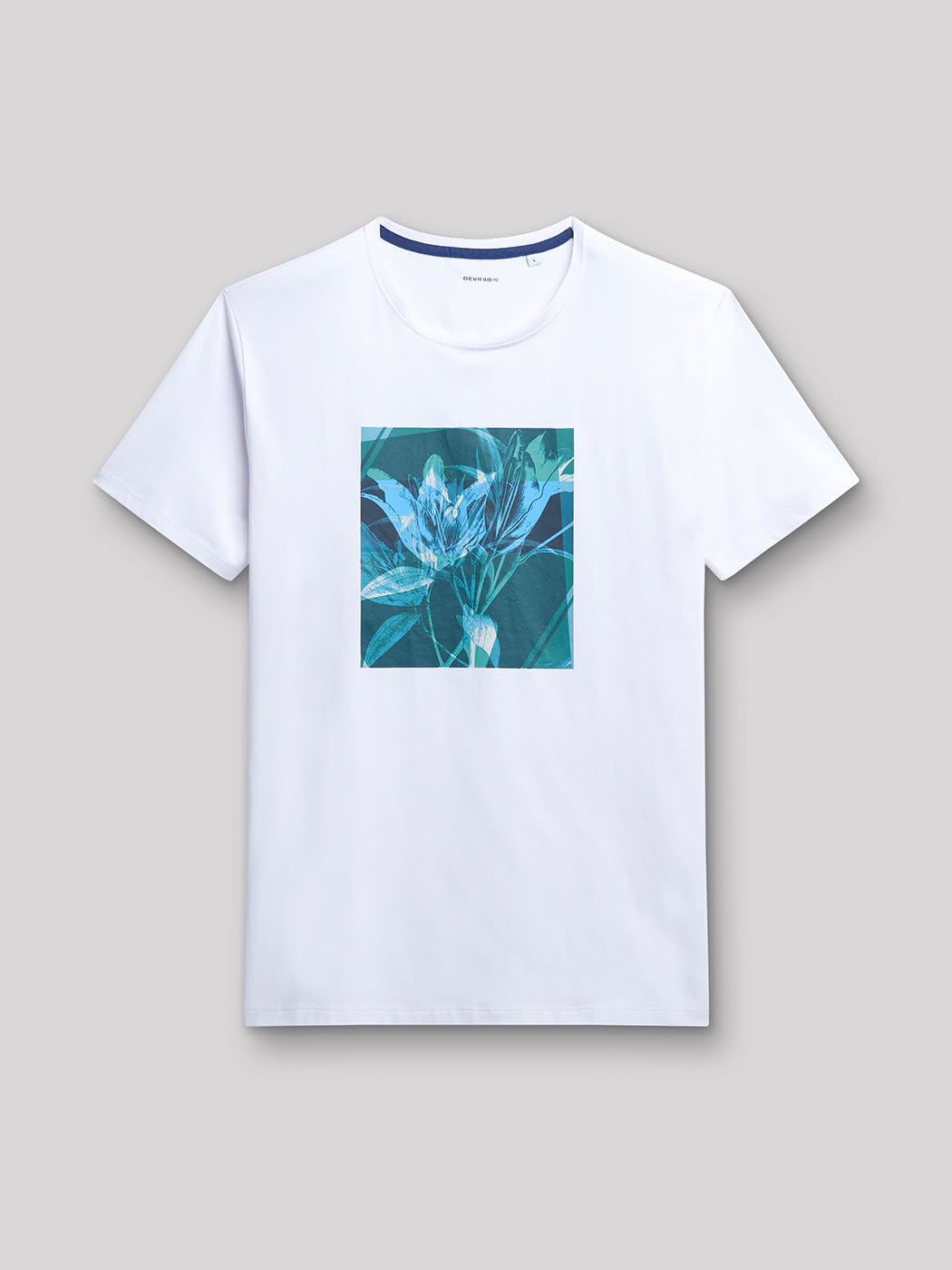 Tee-shirt en coton à motif devant - DEVRED 1902