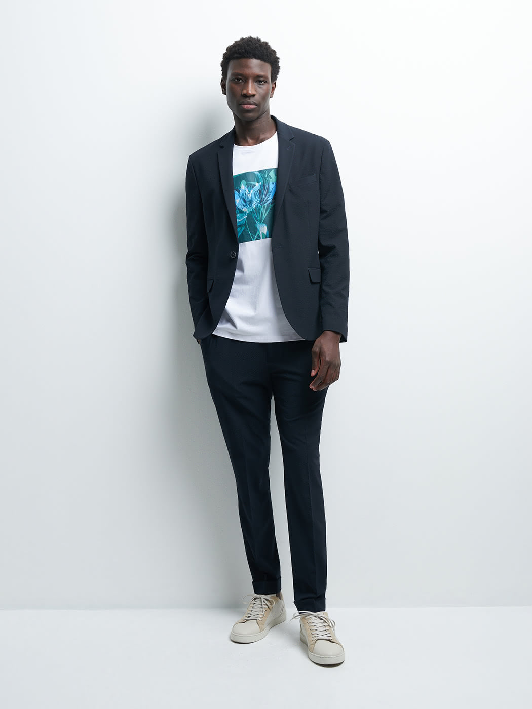 Tee-shirt en coton à motif devant - DEVRED 1902