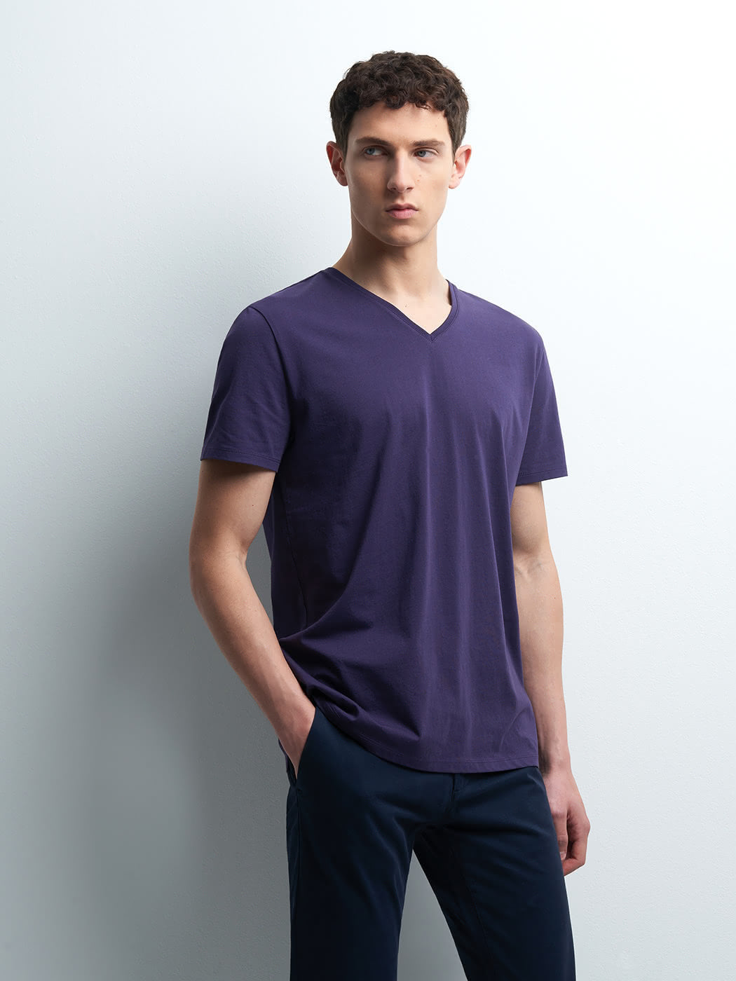 Tee shirt en coton supima® uni - DEVRED 1902